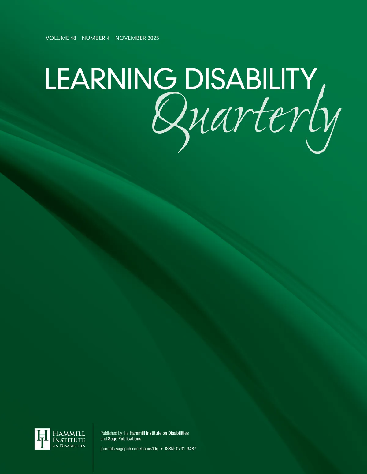 Learning Disability Quarterly