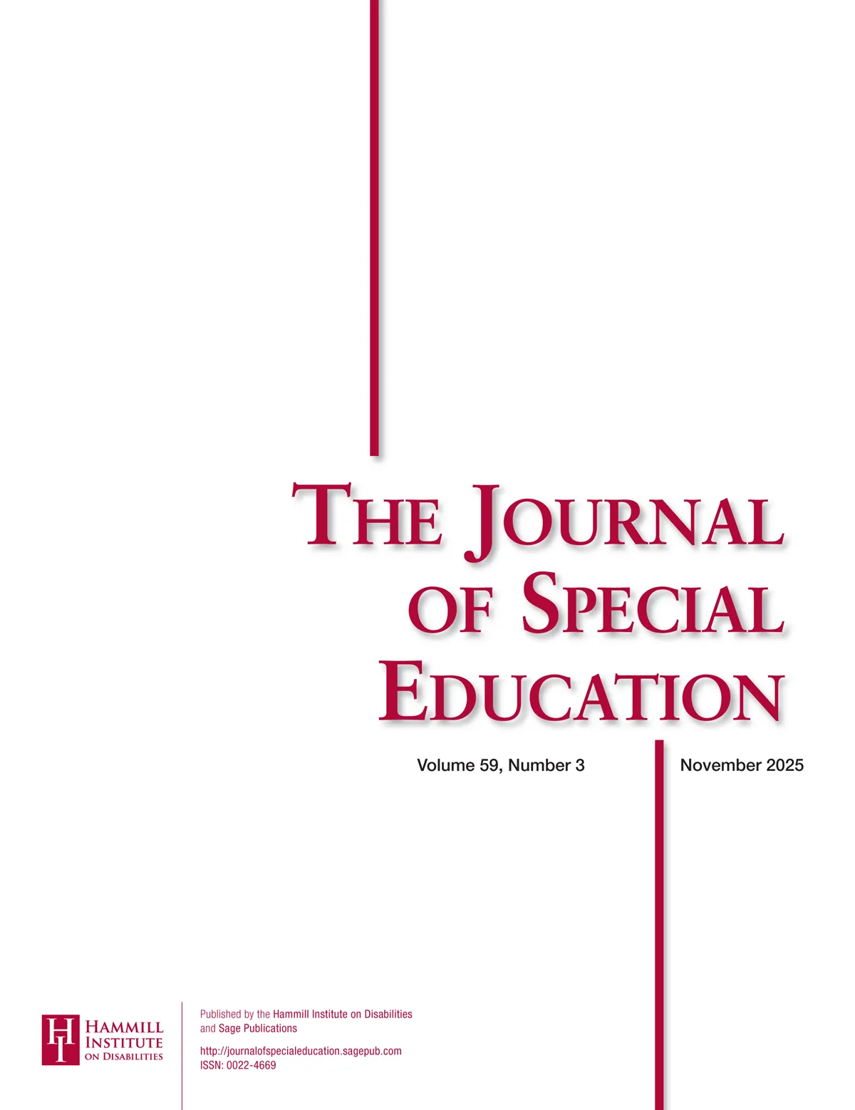 The Journal of Special Education